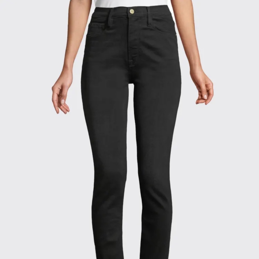 FRAME
Ali High-Rise Skinny Cigarette Jeans